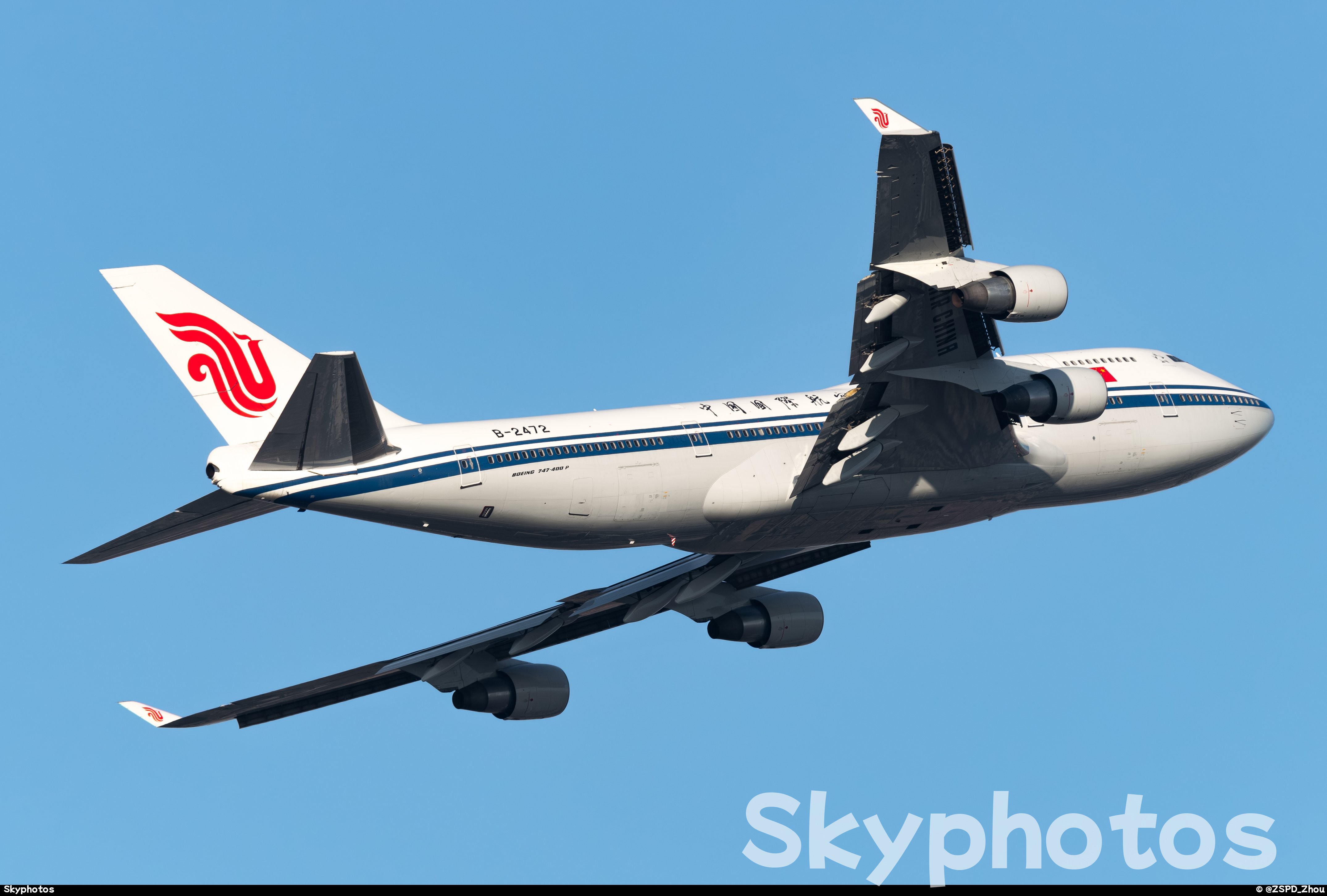 中国国际航空 B747-4J6